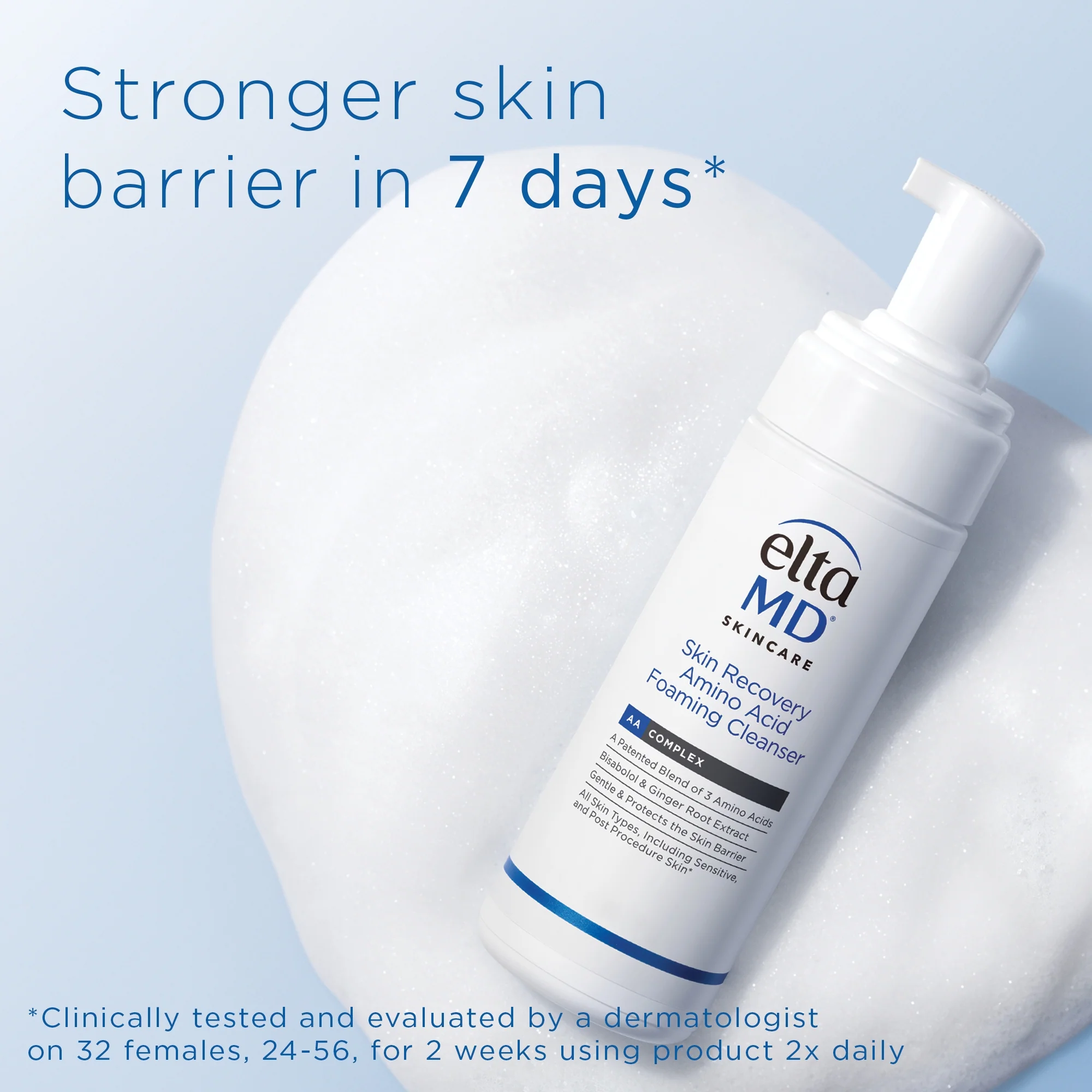 EltaMD Deluxe Mini Skin Recovery Amino Acid Foaming Cleanser - Image 3