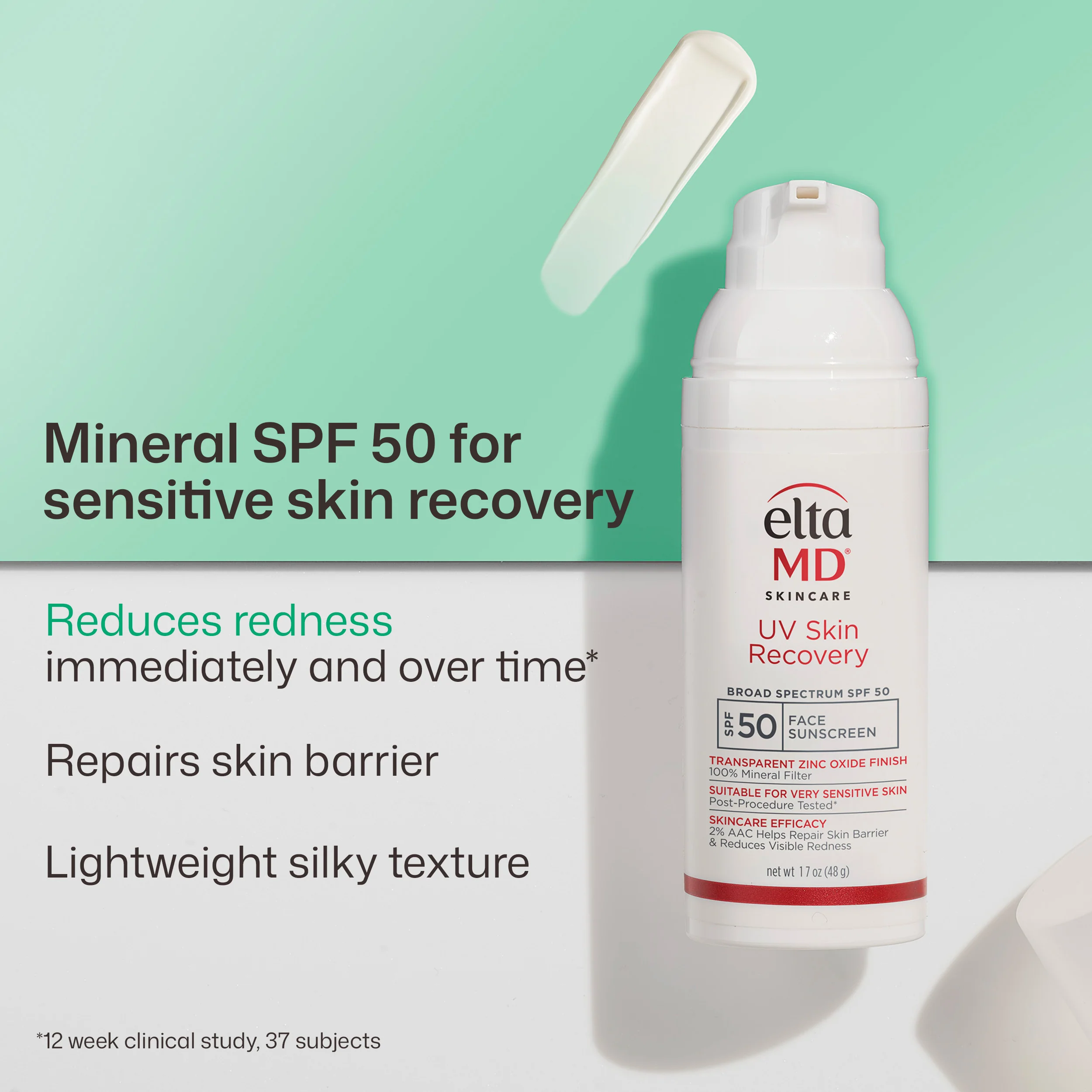 EltaMD UV Skin Recovery Broad Spectrum SPF 50 Face Sunscreen - Image 3